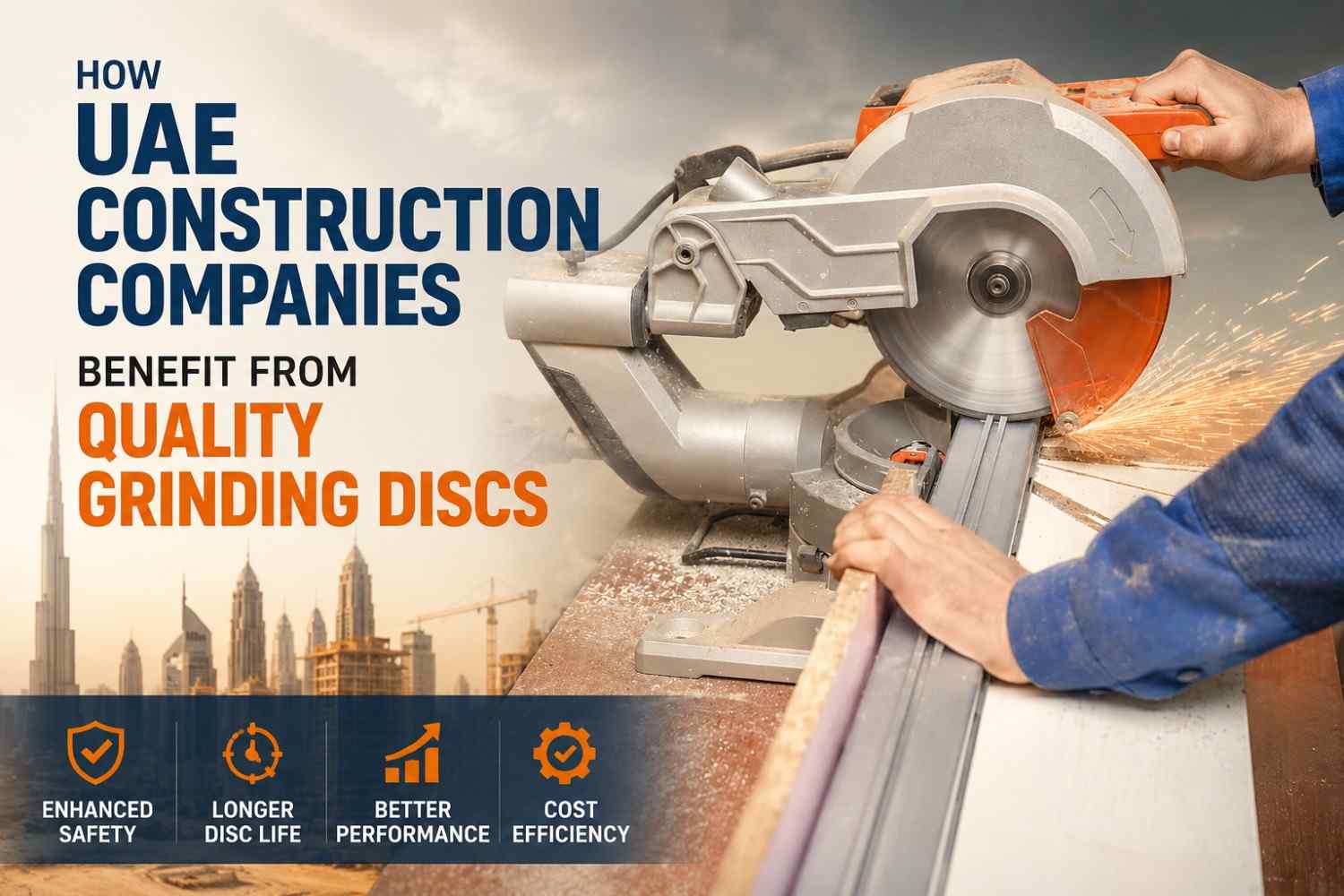 How UAE Construction Companies Benefit from Quality Grinding Discs